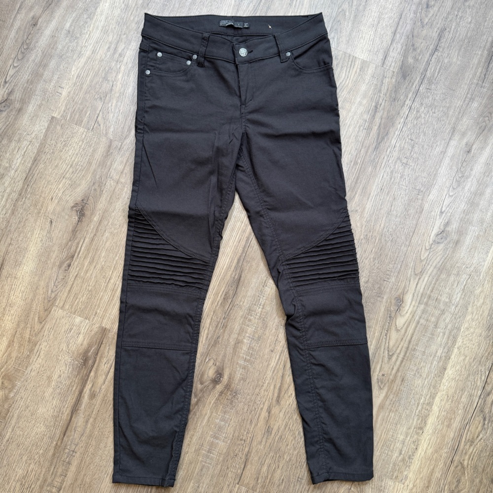 Prana Brenna Moto Pants - Black - Size 4